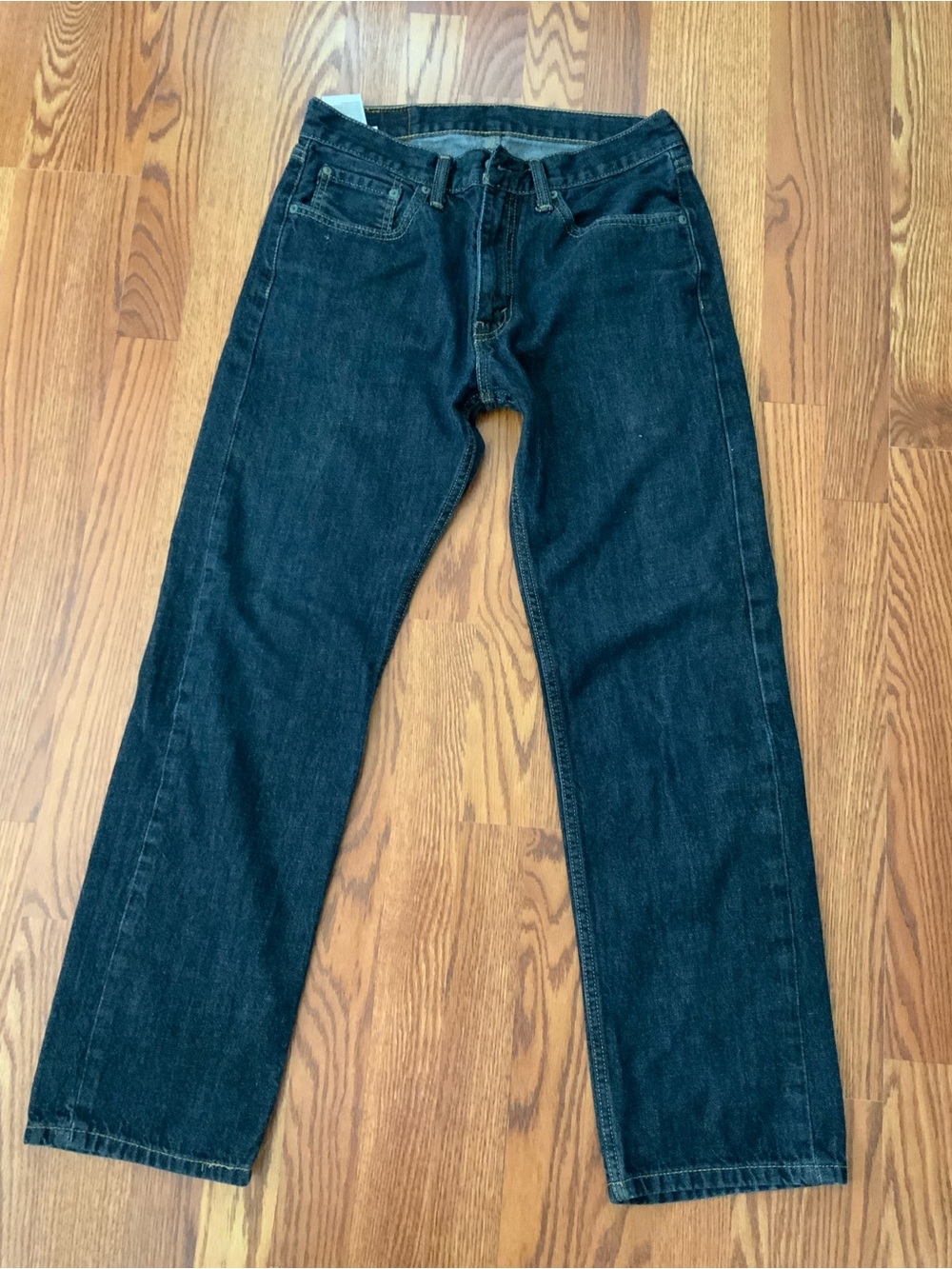 Levi’s Jeans 505 Men’s Straight Leg Regular Fit Dark Wash 32/32 #0023